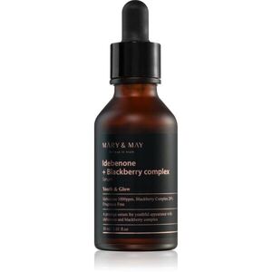 Mary&May Idebenone + Blackberry Complex Serum antioxidáns szérum az élénk és kisimított arcbőrért 30 ml kép