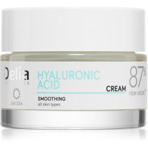 Delia Cosmetics Hyaluronic Acid hidratáló és bőrkisimító arckrém hialuronsavval 50 ml kép