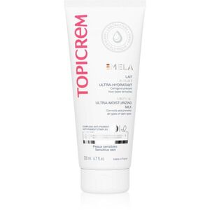 Topicrem MELA Unifying Ultra-Moisturizing Milk SPF15 hidratáló tej a pigment foltok ellen SPF 15 200 ml kép