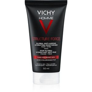 Vichy Homme Structure Force feszesítő ránctalanító krém hialuronsavval 50 ml kép