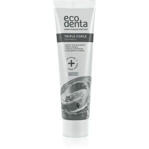 Ecodenta Expert Triple Force fluoridmentes fogkrém hármas hatással 100 ml kép