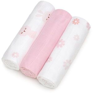 T-TOMI TETRA Cloth Diapers HIGH QUALITY mosható pelenkák Bunnies 70x70 cm 3 db kép