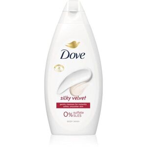 Dove Silky Velvet tápláló tusoló gél 450 ml kép
