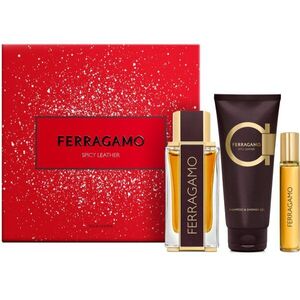 Ferragamo Spicy Leather ajándékszett uraknak kép