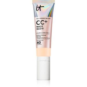 IT Cosmetics Your Skin But Better CC + Nude Glow CC krém az élénk bőrért SPF 40 Fair Biege 32 ml kép