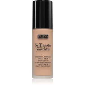 PUPA Milano No Transfer Foundation hidratáló alapozó SPF 15 árnyalat 02 - Light Beige 30 ml kép