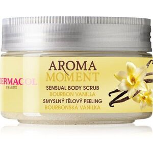 Dermacol Aroma Moment Vanilla Bourbon cukros test peeling 200 g kép