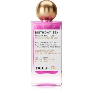 Truly Birthday Sex hidratáló testápoló olaj hialuronsavval 90 ml kép