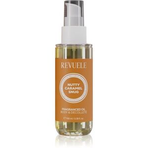Revuele Nutty Caramel Snug Fragranced Oil illatos olaj testre 100 ml kép