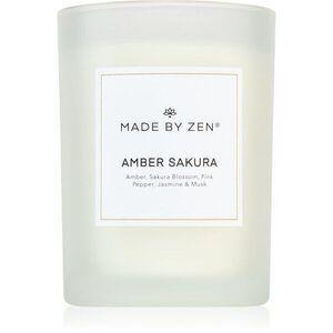 MADE BY ZEN Amber Sakura illatgyertya 250 g kép
