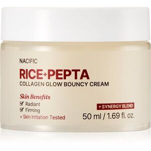 Nacific Rice + Pepta Collagen Glow Bouncy Cream élénkítő arckrém hidratáló hatással 50 ml kép