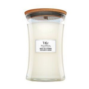 Woodwick White Tea & Jasmine illatos gyertya 610 g kép