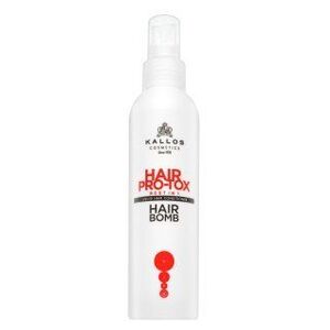 Kallos Hair Pro-Tox Hair Bomb Liquid Hair Conditioner öblítés nélküli kondicionáló száraz és sérült hajra 200 ml kép