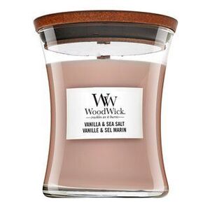 Woodwick Vanilla & Sea Salt illatos gyertya 275 g kép