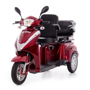 CHAMPION DUO elektromos háromkerekű kétszemélyes scooter időseknek – 1000W-os motor kép