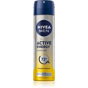 NIVEA MEN Active Energy izzadásgátló spray uraknak 150 ml kép