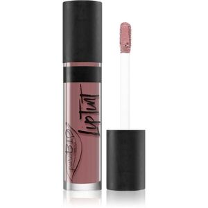 puroBIO Cosmetics Lip Tint matt folyékony állagú ajakrúzs árnyalat 04 Cold Pink 4.8 ml kép