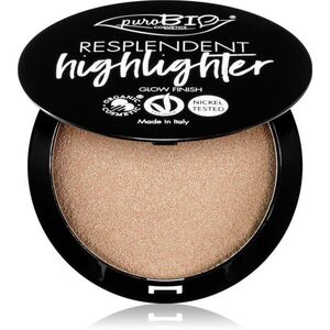 puroBIO Cosmetics Resplendent Highlighter krémes élénkítő készítmény árnyalat 01 Sparkling Wine 9 g kép