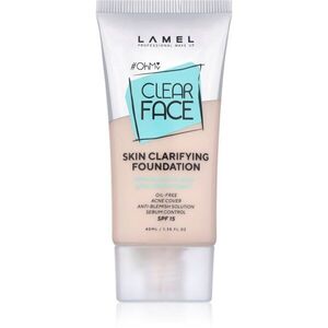 LAMEL OhMy Clear Face Magas fedésű alapozó árnyalat 402 40 ml kép