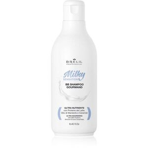 Brelil Professional Milky Sensation BB Shampoo regeneráló sampon a gyenge és sérült hajra 250 ml kép