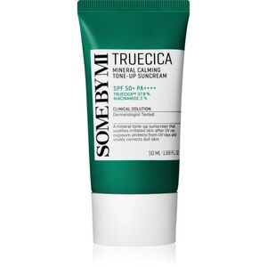 Some By Mi Truecica Mineral Calming Tone-up Suncream nyugtató és védő krém SPF 50+ 50 ml kép