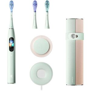 Oclean X Ultra S Sonic elektromos fogkefe Green 1 db kép