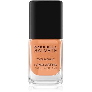 Gabriella Salvete Longlasting Enamel hosszantartó körömlakk magasfényű árnyalat 76 Sunshine 11 ml kép
