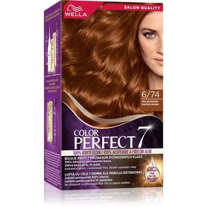 Wella Color Perfect hajfesték árnyalat 6/74 Dark Blonde Amber 1 db kép