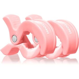 T-TOMI Clip babakocsiklipsz Pastel pink 2 db kép