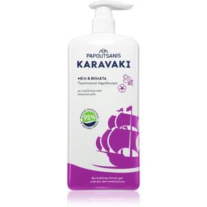 PAPOUTSANIS Karavaki Honey & Violet tusfürdő gél 750 ml kép