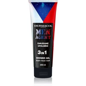 Dermacol Men Agent Ice Hockey fürdőgél férfiaknak 3 az 1-ben 250 ml kép