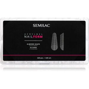 Semilac Accessories Acrylgel Nail Form sablonok körmökre típus Almond 120 db kép
