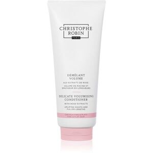 Christophe Robin Delicate Volumizing Conditioner with Rose Extracts tömegnövelő kondicionáló gyenge szálú hajra 200 ml kép