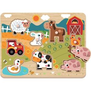 2Kids Toys Puzzle kirakó Farm 18m+ 9 db kép