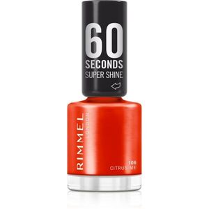 Rimmel 60 Seconds Super Shine körömlakk árnyalat 106 Citrus Me 8 ml kép