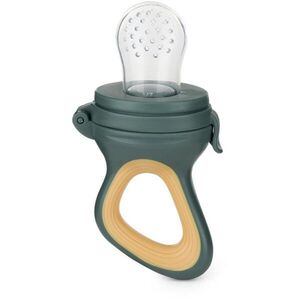Petite&Mars Silicone Food Feeder 6m+ tölthető rágóka Green&Ochre 1 db kép