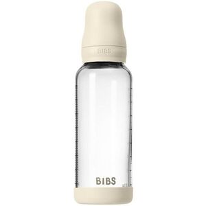BIBS Baby Glass Bottle Round Latex antikólikás cumisüveg Ivory 1 db kép