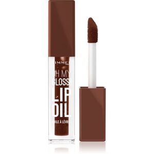 Rimmel Oh My Gloss! Lip Oil ajak olaj hidratáló hatással árnyalat 010 Cappuccino Deep 4.5 ml kép