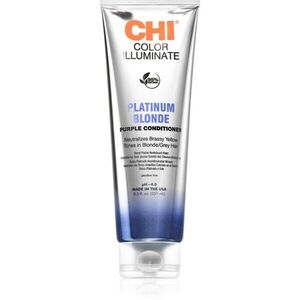 CHI Color Illuminate tonizáló kondicionáló a természetes vagy a festett hajra árnyalat Platinum Blonde 251 ml kép
