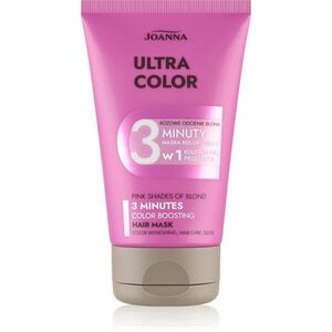 Joanna Ultra Color Pink Shades 3 Minutes tonizáló kondicionáló árnyalat Pink 100 ml kép