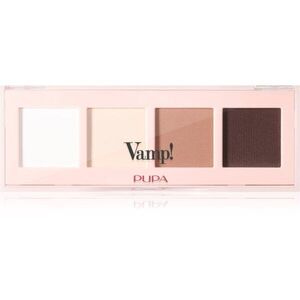PUPA Milano Vamp! Eyeshadow Palette szemhéjfesték paletta 001 Natural Matt 5.2 g kép