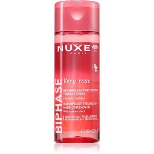 Nuxe Very Rose kétfázisú festéklemosó szemre és az ajkakra 100 ml kép
