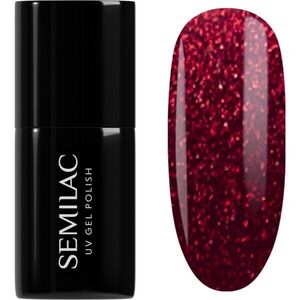 Semilac UV Hybrid Winter Wonderland géles körömlakk árnyalat 955 Holly Berry Red 7 ml kép