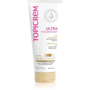 Topicrem UH BODY Ultra-Moisturizing Progressive Tan hidratáló önbarnító krém száraz és érzékeny bőrre 200 ml kép