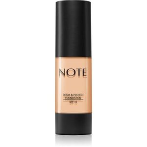 Note Cosmetique Detox & Protect mattító folyékony alapozó SPF 15 árnyalat 01 Beige 30 ml kép