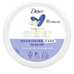 Dove Body Love Rich Nourishing Cream tápláló krém arcra, kézre és testre 250 ml kép
