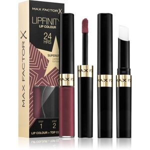 Max Factor Lipfinity Rising Stars hosszantartó folyékony rúzs balzsammal árnyalat 86 Superstar 1 db kép