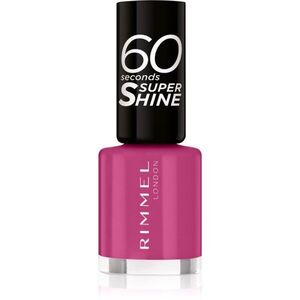 Rimmel 60 Seconds Super Shine körömlakk árnyalat 321 Pink Fields 8 ml kép