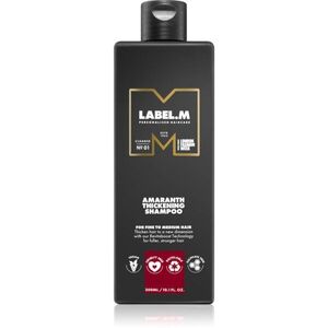 label.m Amaranth dúsító sampon a finom hajért 300 ml kép