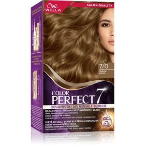 Wella Color Perfect hajfesték árnyalat 7/0 Medium Blonde 1 db kép